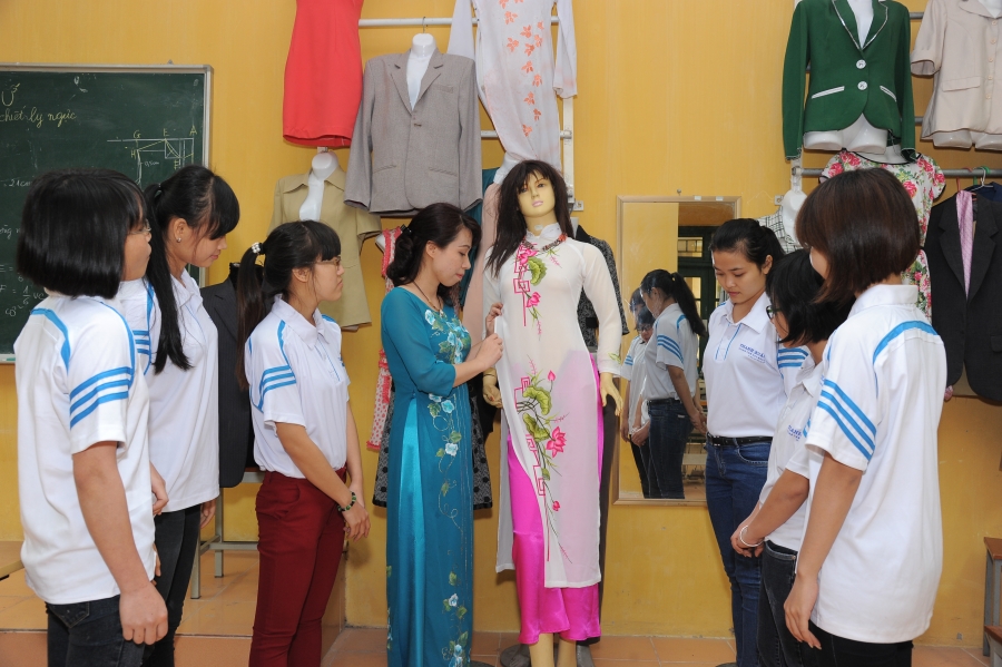Dạy may thời trang